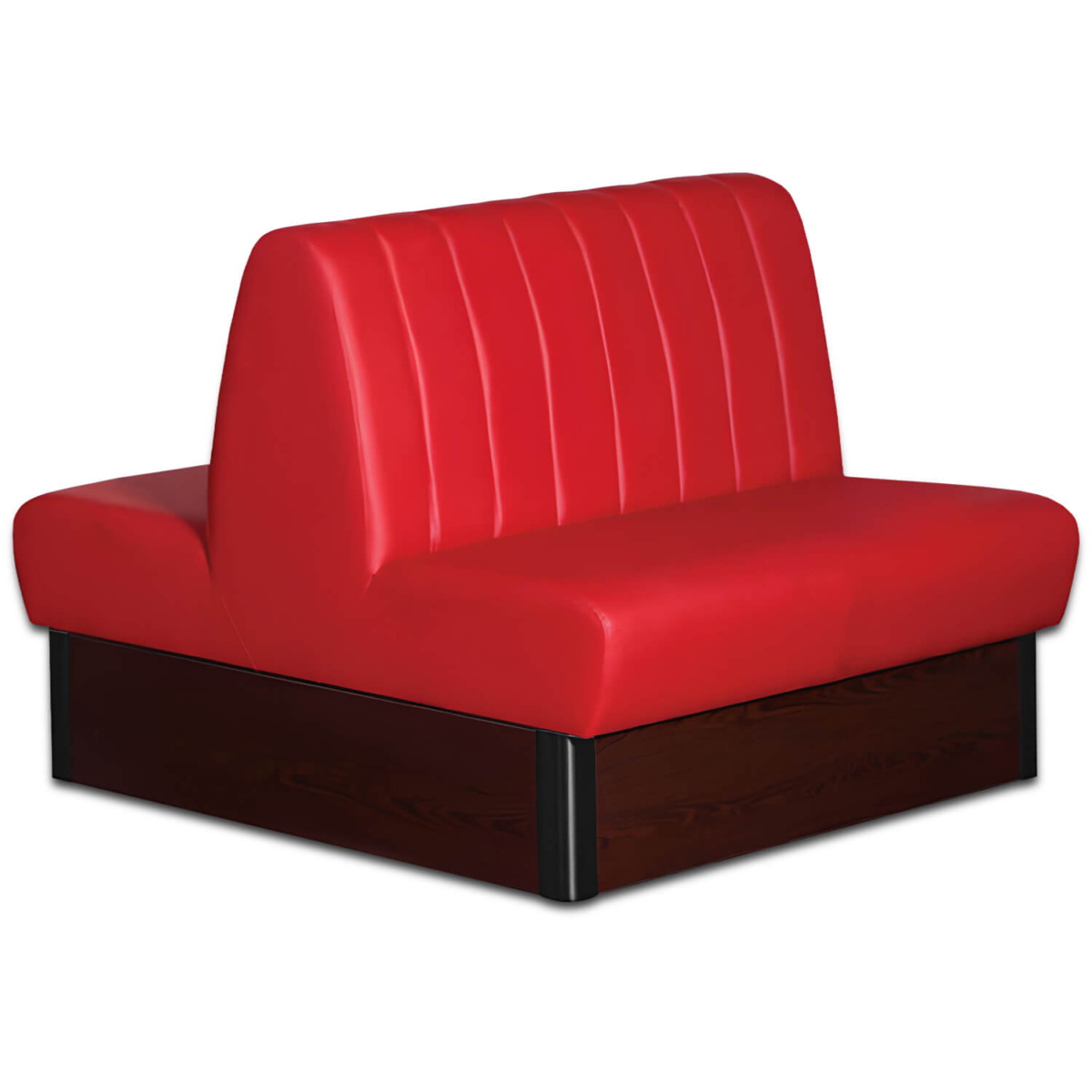 Horeca-Dubbel-Eetbank-Safran-Kunstleer-Rood Horeca-Dubbel-Eetbank-Safran-Kunstleer-Rood