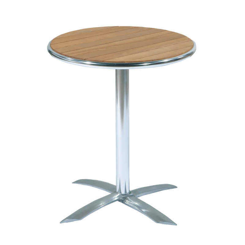 Horeca Terrace Table Round Ash Wood Foldable – U424 – 60 Cm