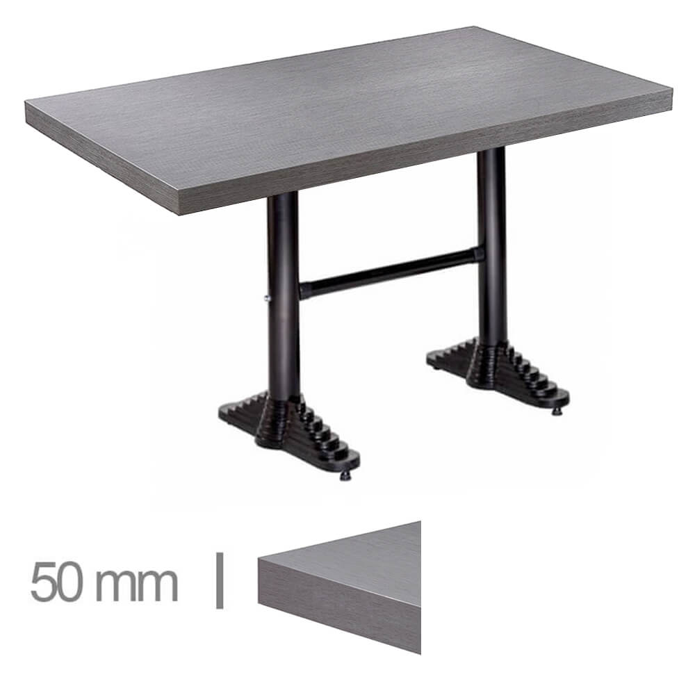 Horeca Table – Dublin Gray – 70×120 Cm With Base