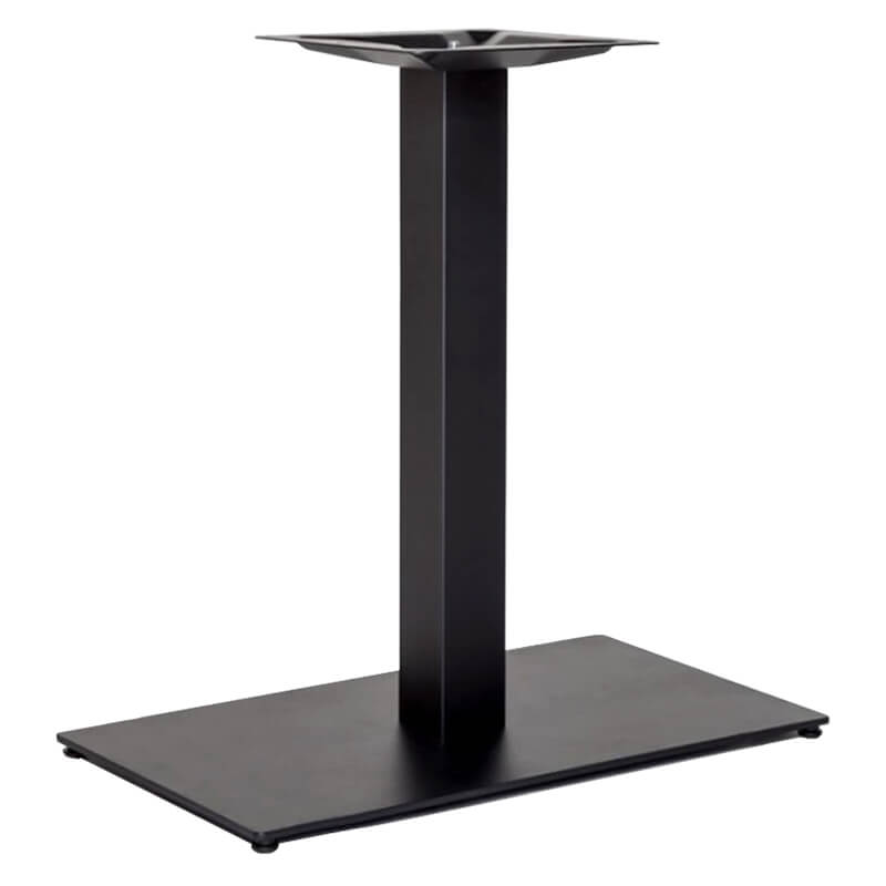 Horeca Table Base - Cast Iron - 40x60 72 Cm - Black