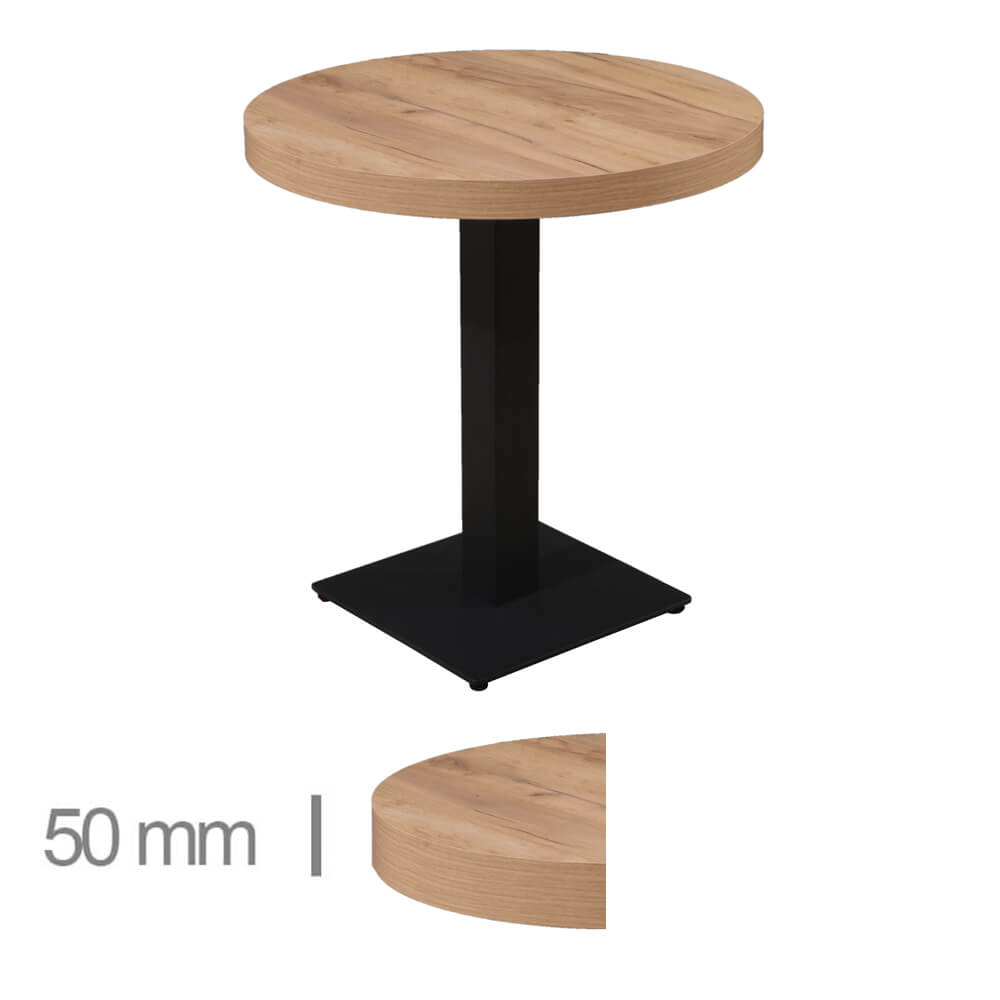 Horeca Runder Tisch – Dublin K3 – 60 Cm Mit Basis