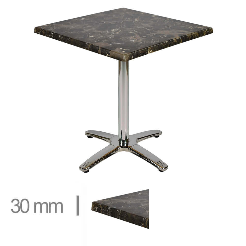 Horeca Terrasse Tisch – Werzalit Porto Rosa – 60×60 Cm