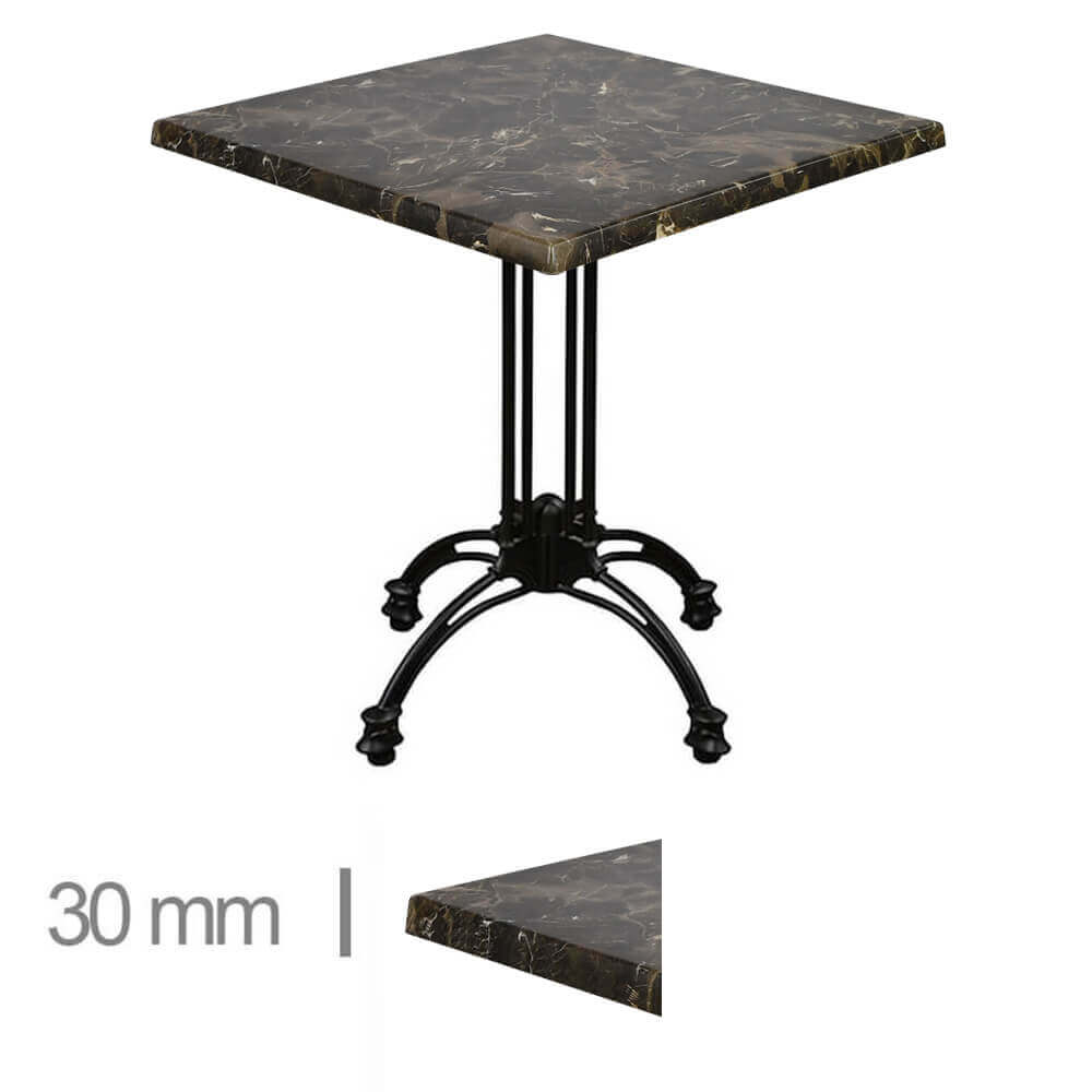 Horeca Terrace Table – Werzalit Porto Rosa – 70×70 Cm