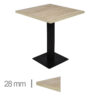 Horeca-Tafel-Madrid-K2-70×70-Cm-Met-Onderstel-B-339