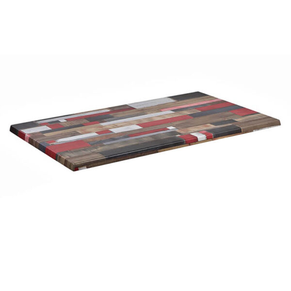 Horeca Tafelblad - Werzalit Reddenwood - 70x120 - 3 Cm Dik