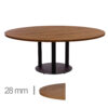 Horeca-Tafel-Rond-Madrid-K4-150-Cm-Met-Onderstel-B-310-125