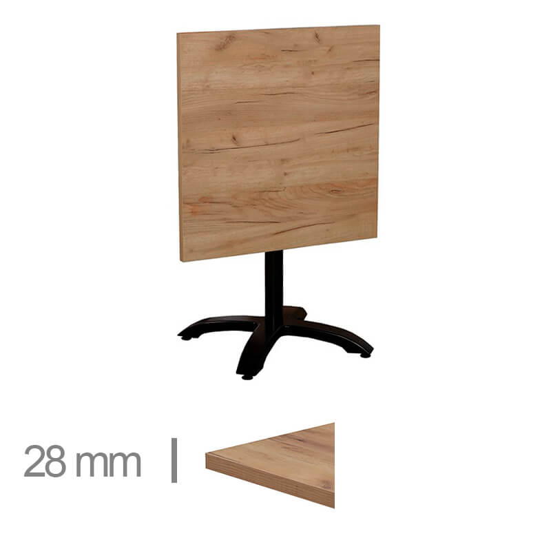 Horeca Tisch mit Klapprahmen – Madrid K3 – 60×60 Cm