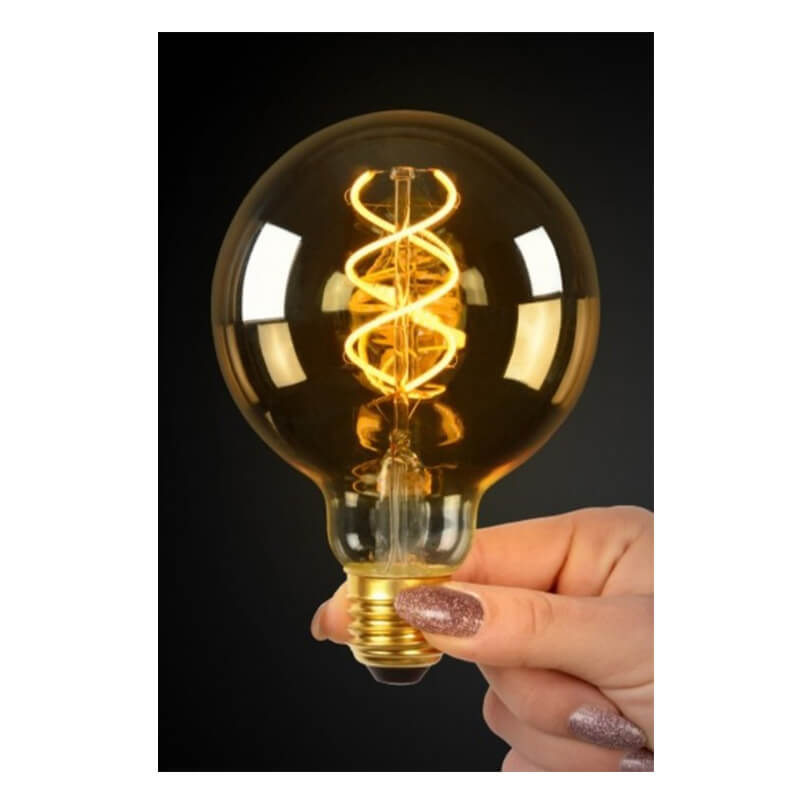 Led Bulb - Filament Lamp - Ø 9,5 Cm - 3