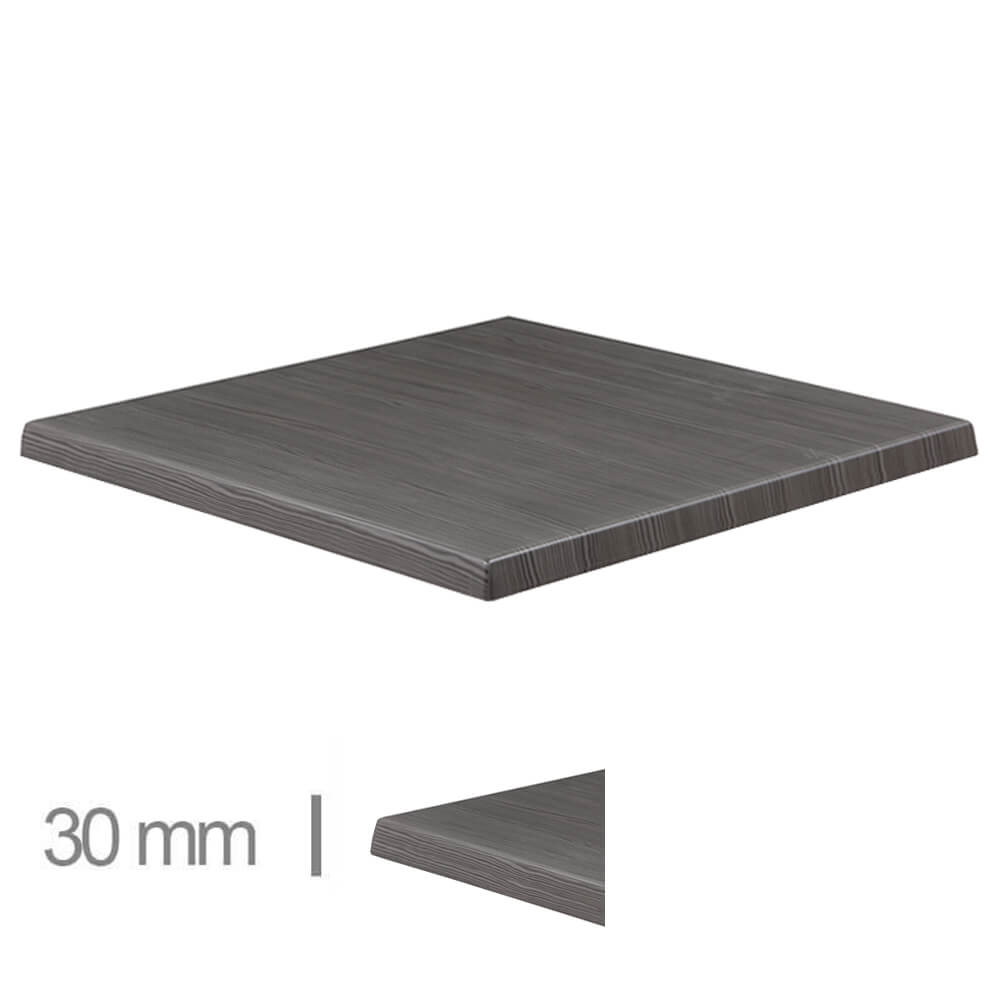 Horeca Tischplatte – Werzalit Gray Pine – 3 Cm Dick