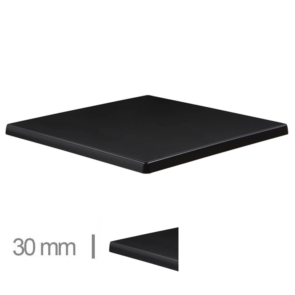 Horeca Table Top – Werzalit Black – 3 Cm Thick