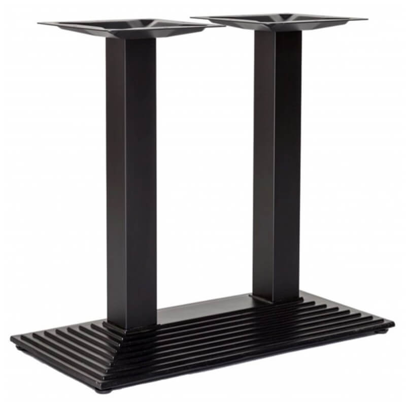 Horeca Table Base – Cast Iron – 40×80 Height 72 Cm – Black