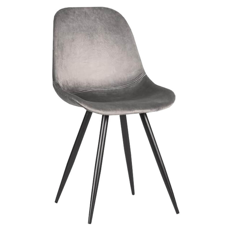 Horeca Chair Velvet – Cara – Gray