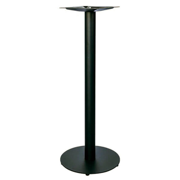 Horeca-Statafelonderstel-Rond-Gietijzer-43-Cm-Hoogte-108-Cm-Zwart