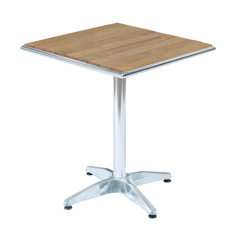 Horeca Terrace Table Ash Wood Foldable – GK991 – 60×60 Cm