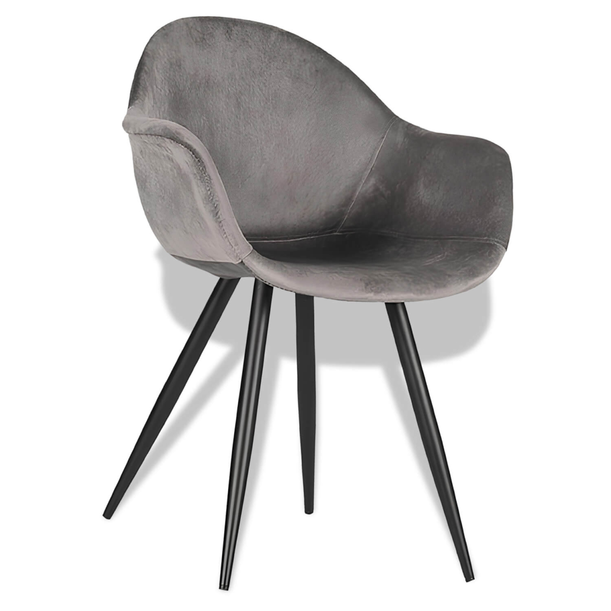 Horeca-Armstoel-Fiona-Velvet-Fluweel-Grijs Horeca-Armstoel-Fiona-Velvet-Fluweel-Grijs
