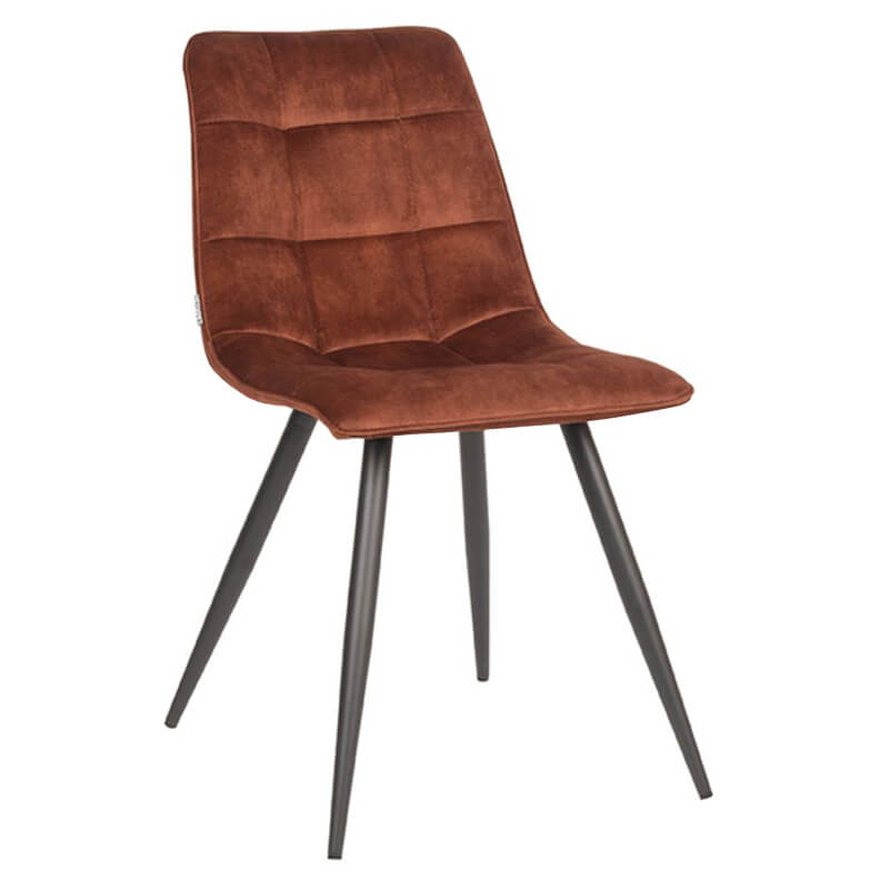 Horeca Chair Velvet – Jadi – Rust