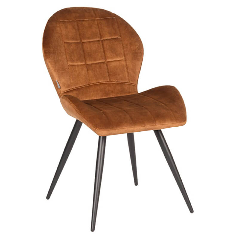 Horeca Chair Velvet – Seoul – Ocher
