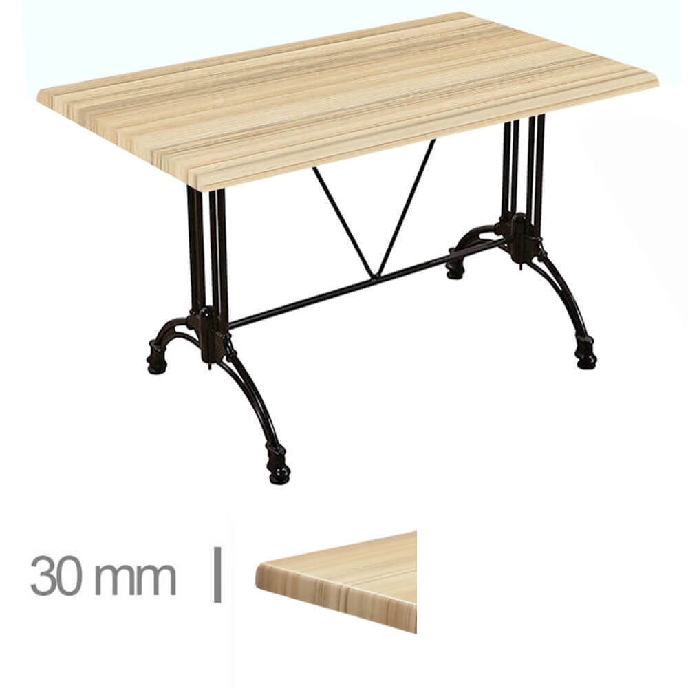 Horeca Terrace Table – Werzalit Coco Bolo – 70×120 Cm