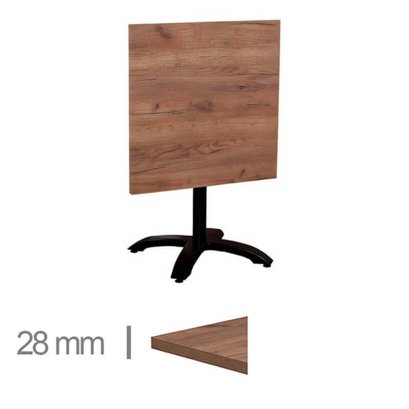 Horeca Table With Folding Frame – Madrid K4 – 60×60 Cm