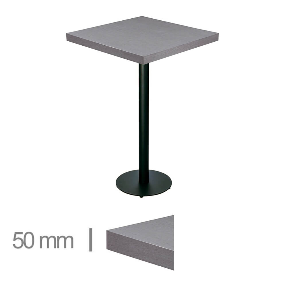 Horeca High Table – Dublin Gray – 70×70 – Height 113 Cm