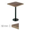 Horeca-Statafel-Dublin-K54-70×70-Hoogte-113Cm-B-320H-Black