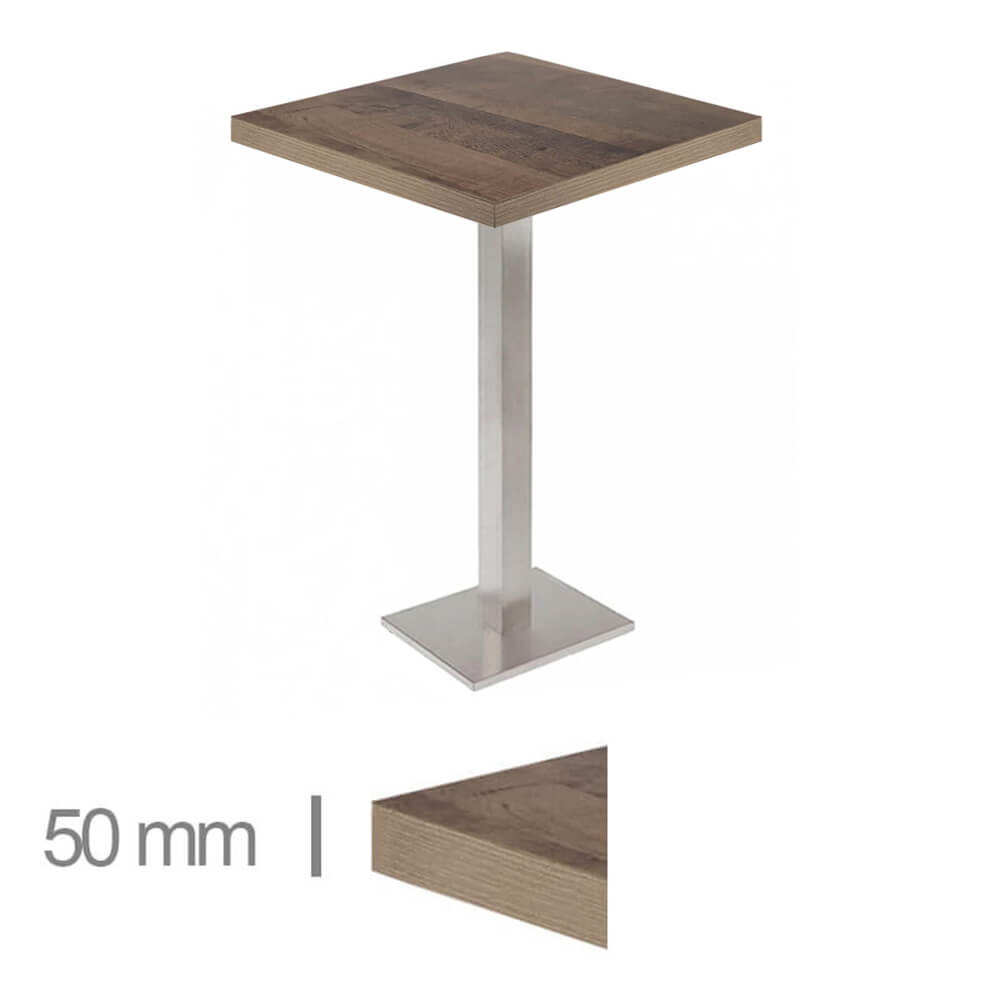 Horeca High Table – Dublin K54 – 70×70 – Height 113 Cm