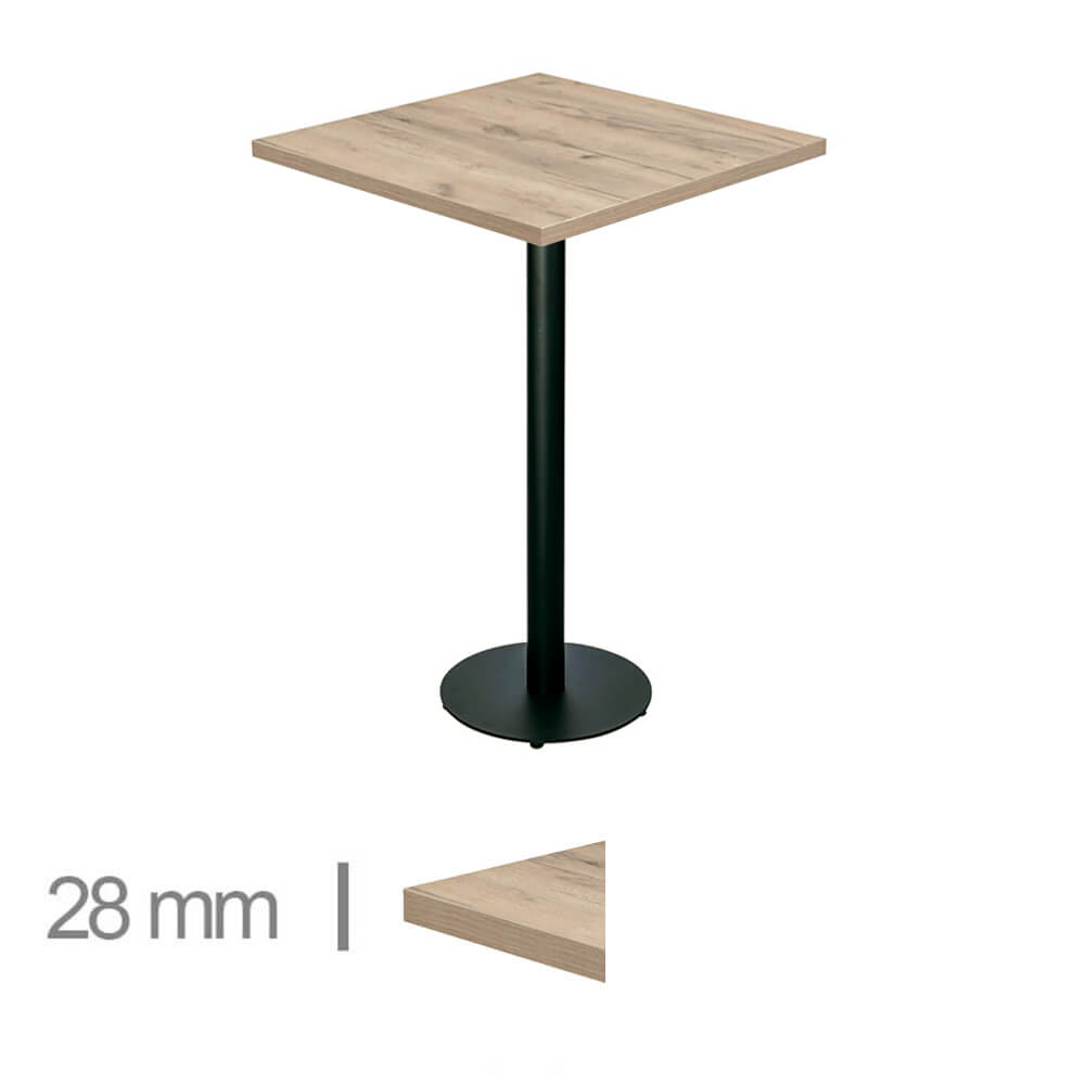Horeca High Table – Madrid K2 – 60×60 – Height 111 Cm