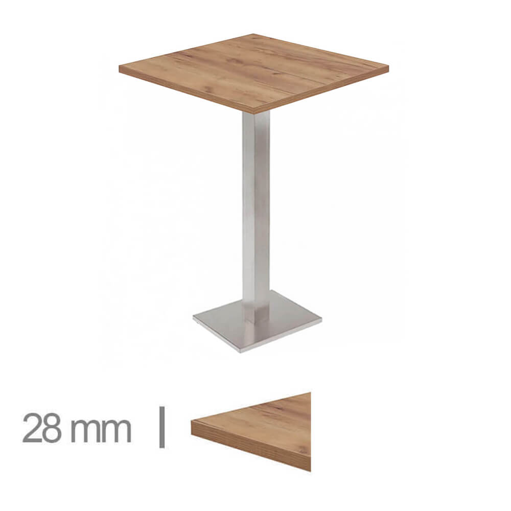 Horeca High Table – Madrid K3 – 70×70 – Height 111 Cm