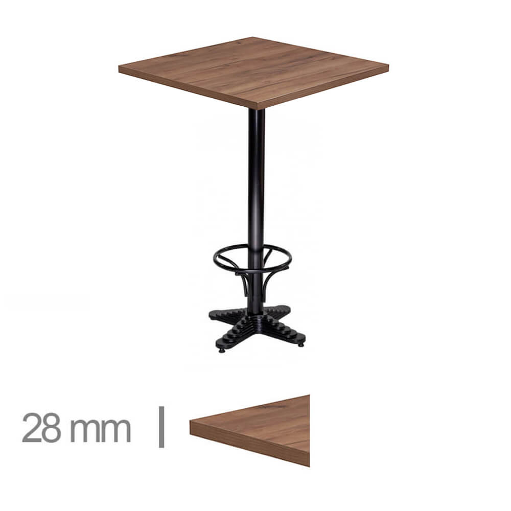 Horeca High Table – Madrid K4 – 60×60 – Height 108 Cm