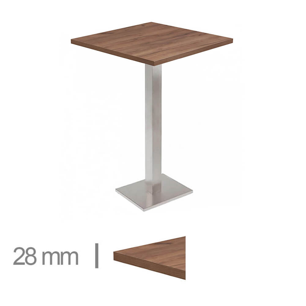 Horeca High Table – Madrid K4 – 70×70 – Height 111 Cm