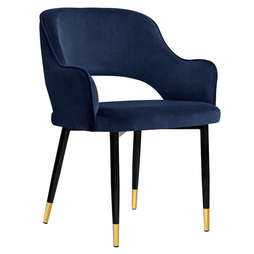 Horeca Chair Velvet – Mercy – Blue