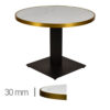 Horeca-Tafel-Rond-Faux-Marmer-60-Cm-Met-Onderstel-B-339-L