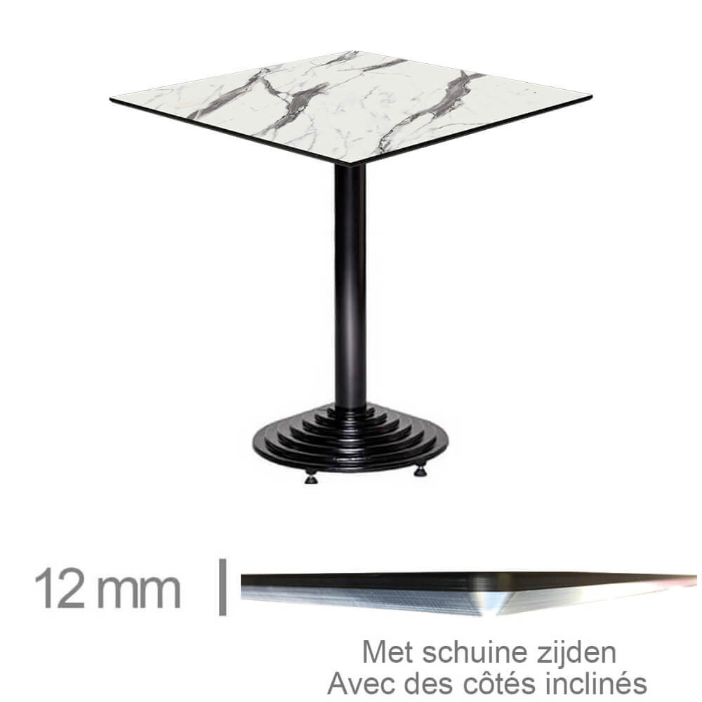 Horeca Tisch – Kompakt Day Light – 69×69 Cm Mit Basis