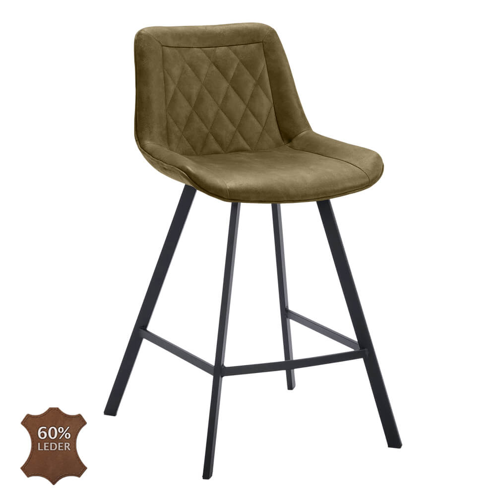 Horeca Bar Chair – Joris – Vintage Moss