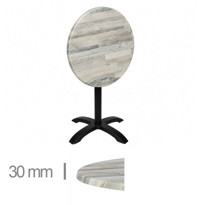 Horeca-Terrastafel-Opklapbaar-Rond-WERZALIT-WHITE-BLOCK-Ø70-cm