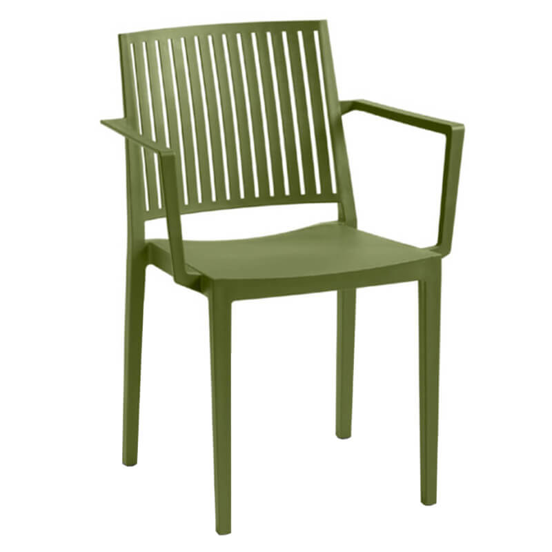 Kunststof-Horeca-Stoel-Lagos-Olijf-2 Kunststof-Horeca-Stoel-Lagos-Olijf-2