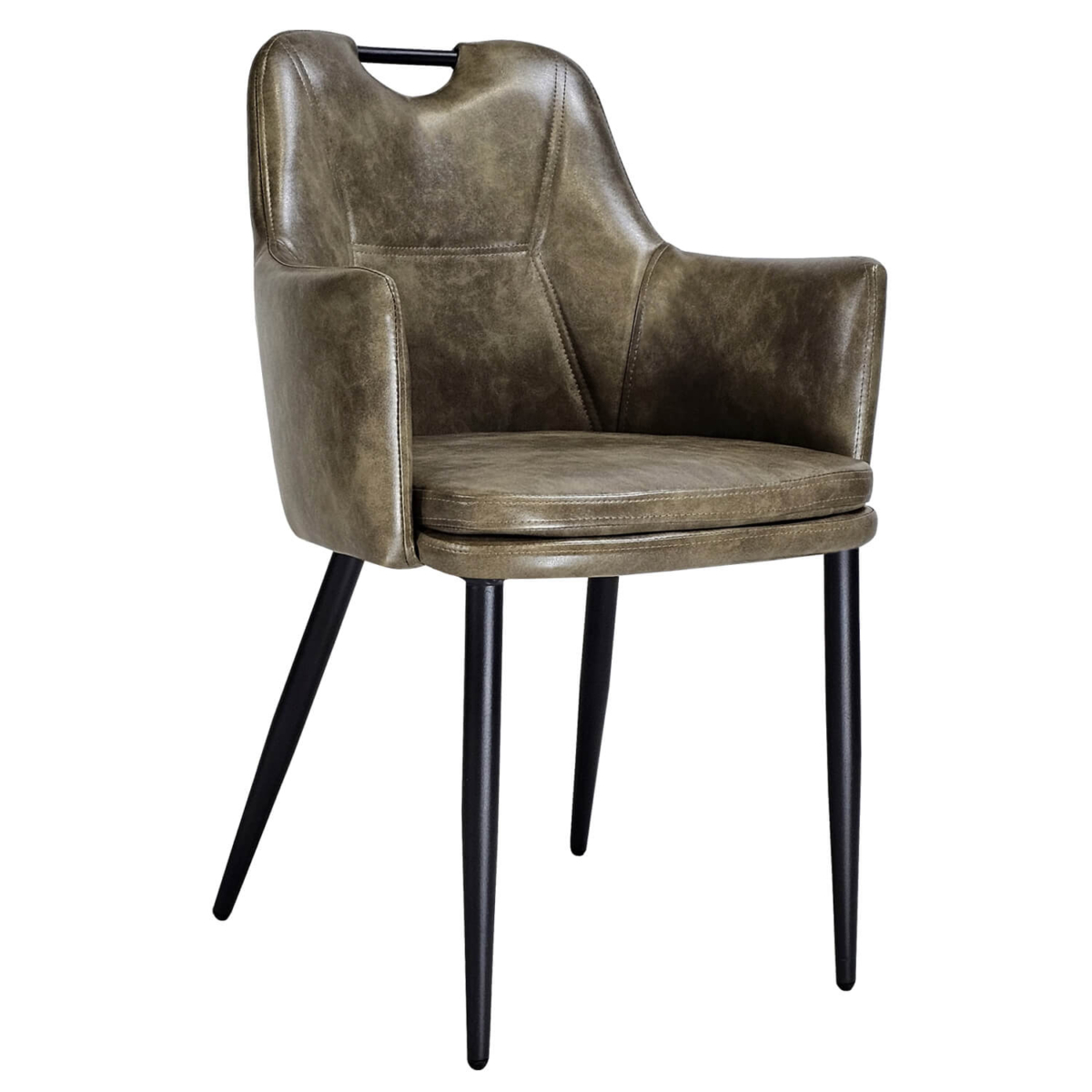Horeca-Armstoel-Victoria-Vintage-Olijf Horeca-Armstoel-Victoria-Vintage-Olijf