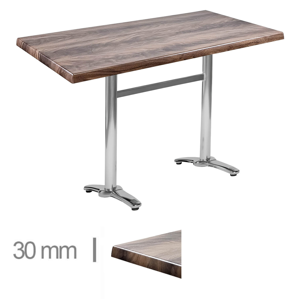 Horeca-Terrastafel-Werzalit-DE-Lagos-70x110x3-Cm Horeca-Terrastafel-Werzalit-DE-Lagos-70x110x3-Cm
