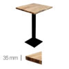 Horeca-Boom-Statafel-Acacia-75x75-Hoogte-112Cm