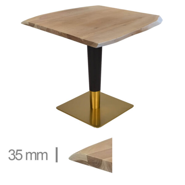 Horeca-Boom-Tafel-Acacia-75x75-Cm-B-339-GOLD-BLACK