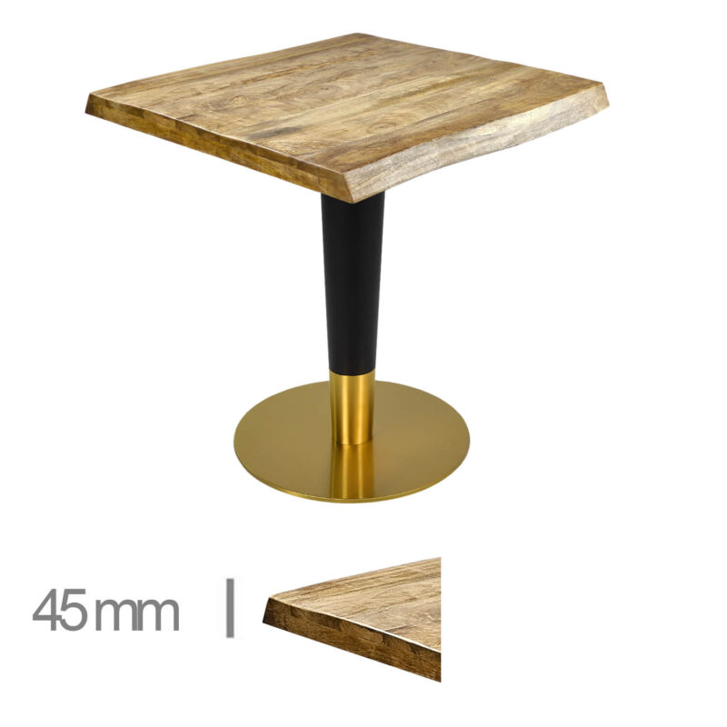 Horeca-Mangohout-Tafel-Mango-NE-70x70Cm-B-320-GOLD-BLACK-45