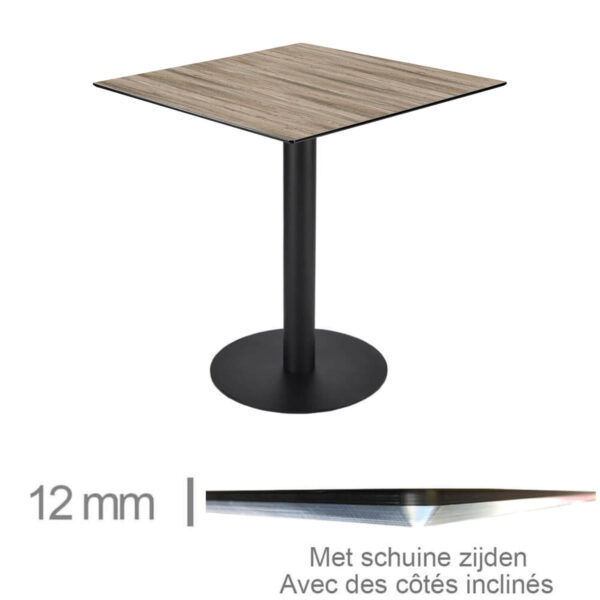 Horeca-Tafel-Compact-Alaska-Oak-69x69-Cm-Met-Onderstel