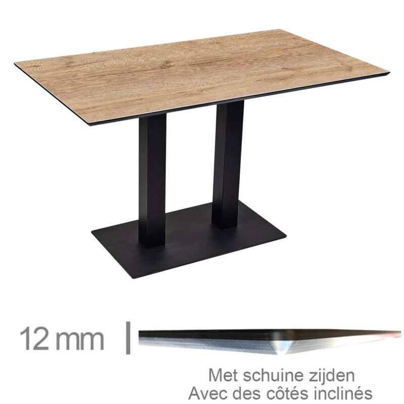 Horeca-Tafel-Compact-Canyon-Waterford-Oak-69x120-Cm-Met-Onderstel