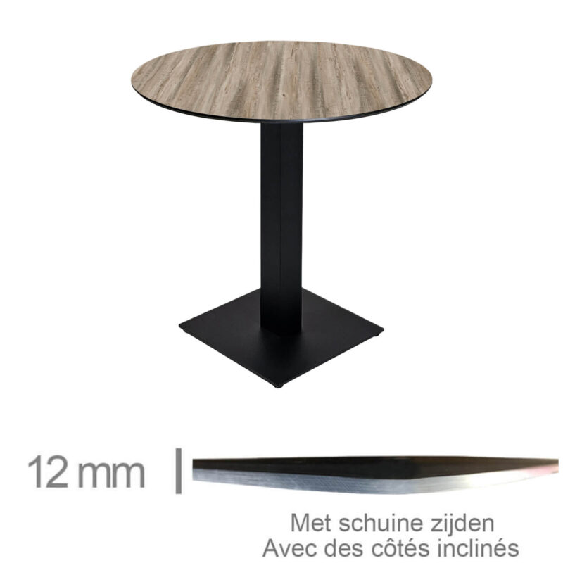 Horeca-Tafel-Rond-Compact-Alaska-Oak-69-Cm-Met-Onderstel-B-339