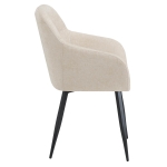 Horeca-Armstoel-JESSICA-Creme-Stof-Z