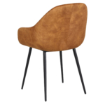 Horeca-Armstoel-OSLO-Goud-Velvet-Fluweel-ZA