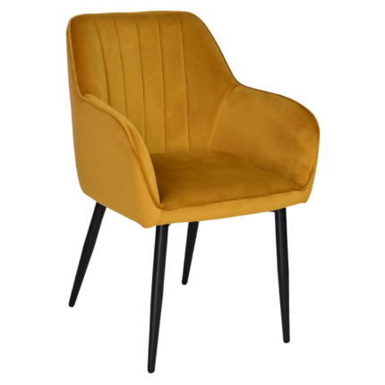 Horeca-Armstoel-Velvet-Fluweel-Artes-Goud