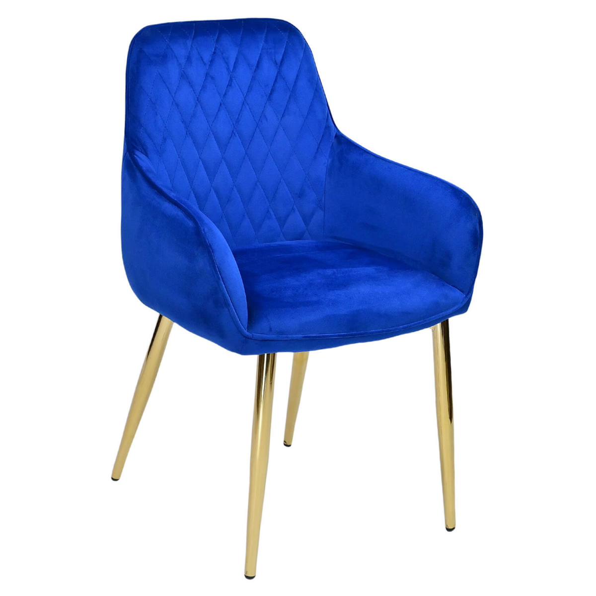Horeca-Armstoel-Velvet-Fluweel-Luxor-Blauw Horeca-Armstoel-Velvet-Fluweel-Luxor-Blauw