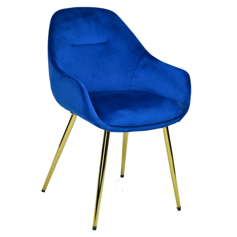Horeca-Armstoel-Velvet-Fluweel-Oslo-Blauw