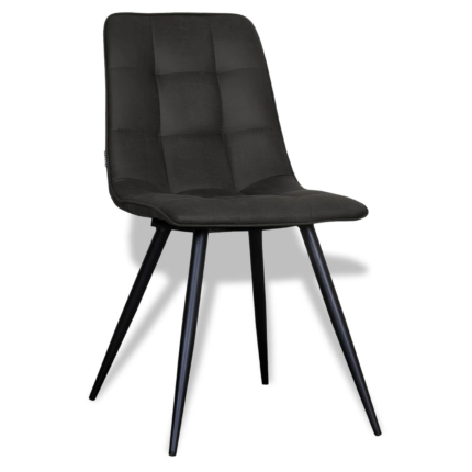 Horeca-Stoel-Bistro-Vintage-Microvezel-Antraciet